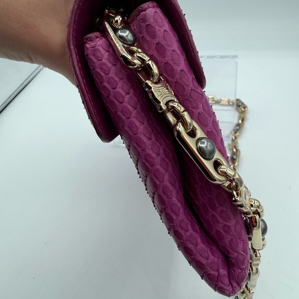 Vintage Celine Python Shoulder bag - image 6